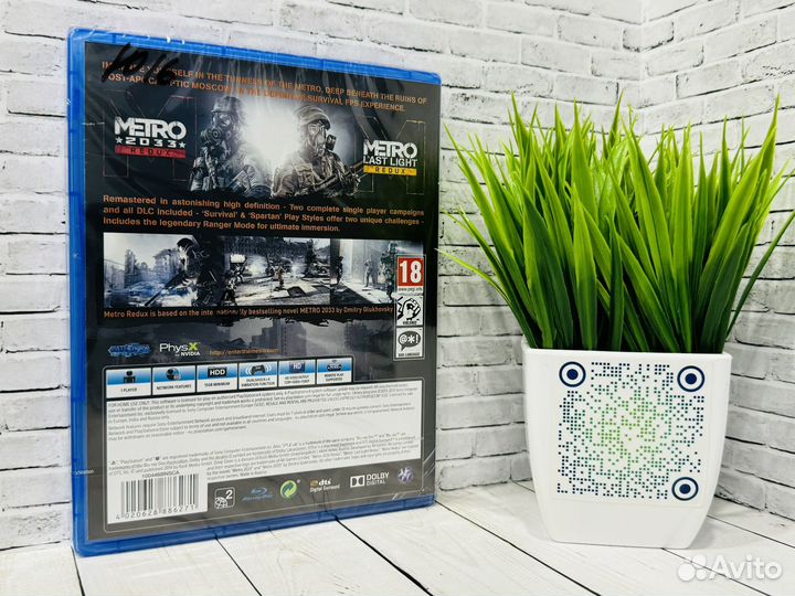 Metro 2033 Redux PS4 (Новый диск)