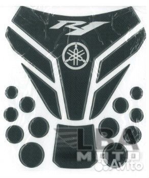 Наклейка на бак для мотоцикла Yamaha YZF-R1 Под Ка
