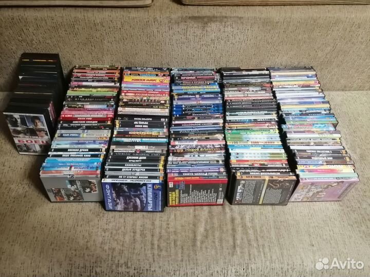 DVD диски с х/ф, м/ф и музыкой