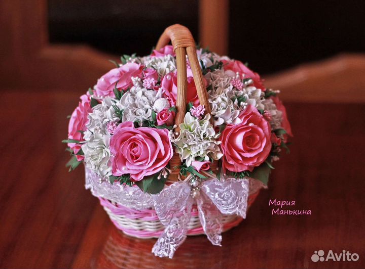 Корзина с цветами