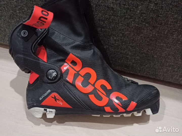 Лыжные ботинки коньковые rossignol combi jr