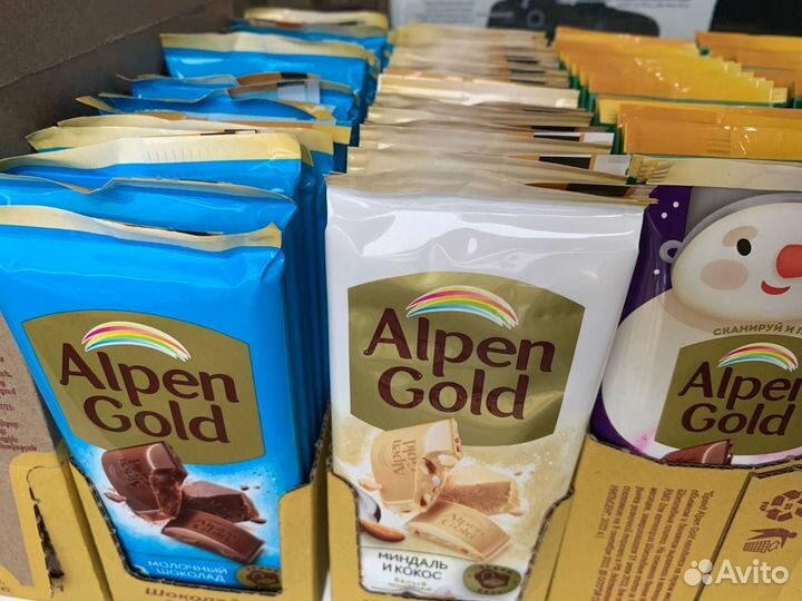 Шоколад Alpen gold