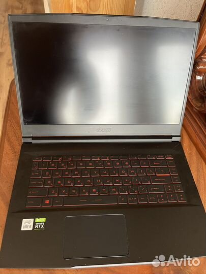 Ноутбук msi rtx 3060/16 гб/i5/ssd 512гб