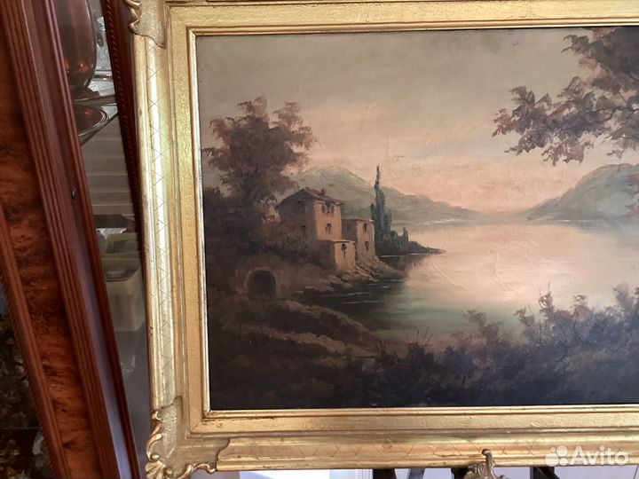 Антикварная картина. Италия