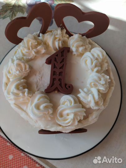 Силиконовая форма (молд силиконовый) цифра