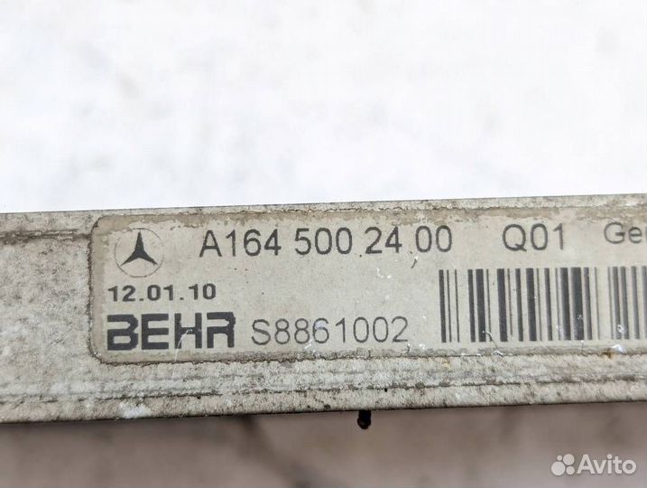 Радиатор АКПП w164 ML-class 642.940