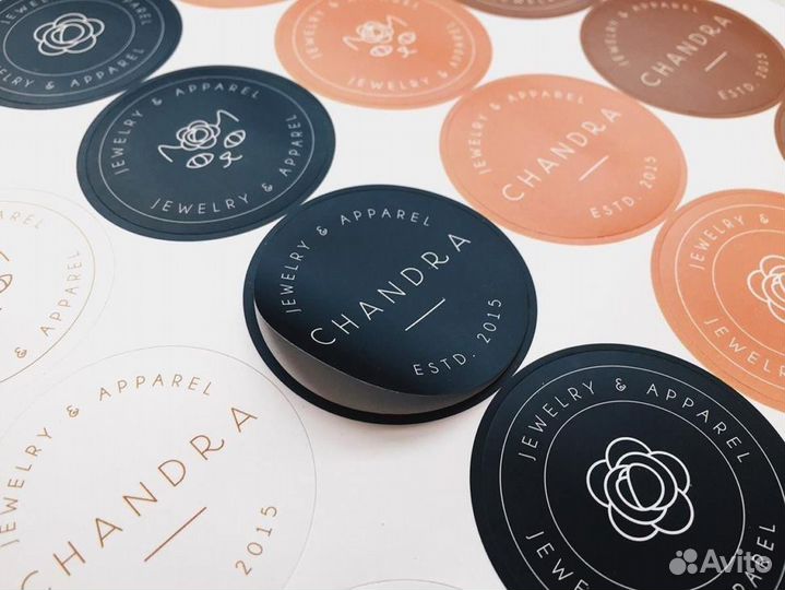 Наклейки любых размеров