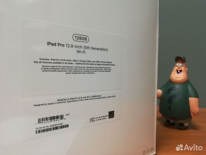 Apple iPad Pro 12.9 2021 M1 128Gb Wi-Fi Silver