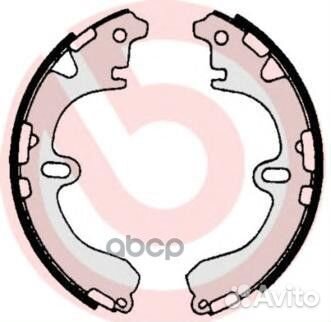 Колодки тормозные барабанные зад S83531