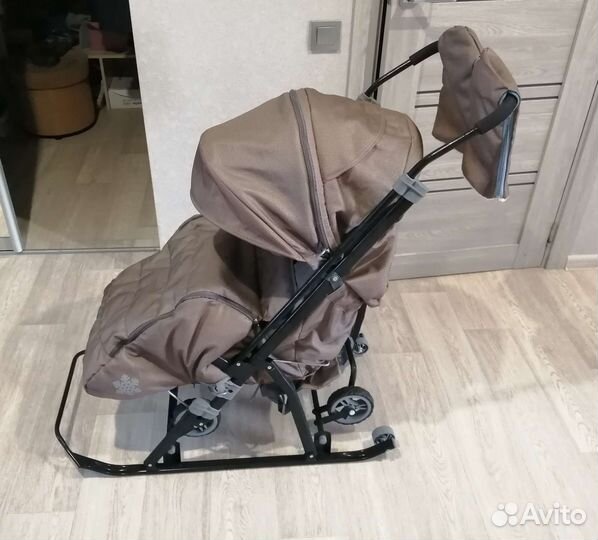 Детские санки коляска новые