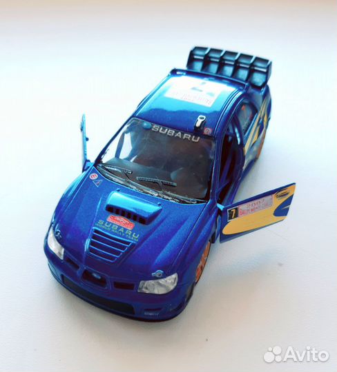 Масштабная модель Kinsmart Subaru Impreza WRC 2007