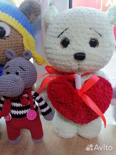 Вязанные игрушки ручной работы