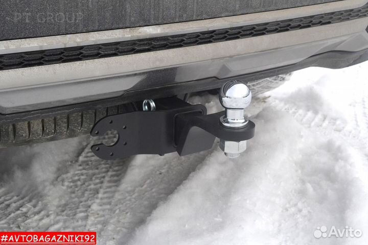 Фаркоп (тсу) под квадрат на Kia Sorento MQ4