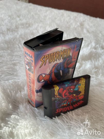 Картридж sega - Spider-Man vs Kingpin Человек паук