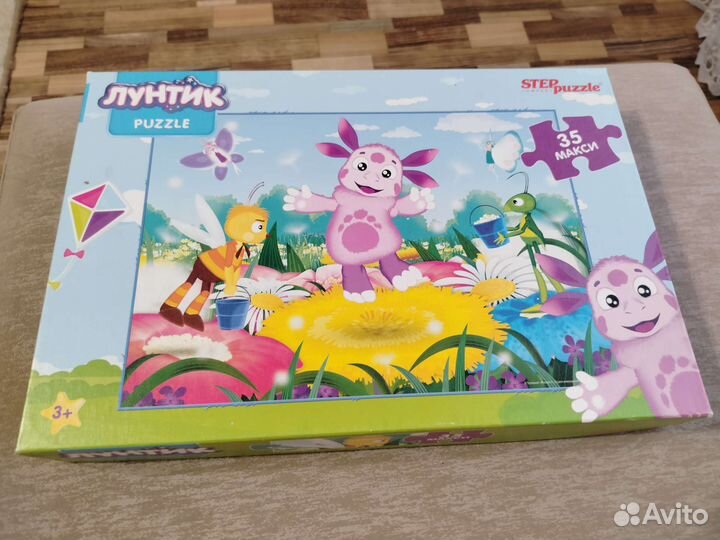 Пазлы Лунтик
