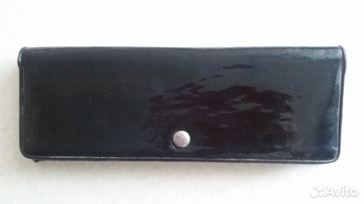 Клатч кошелек лаковый СССР винтаж 40-50-х годов