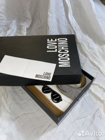 Кеды love moschino женские