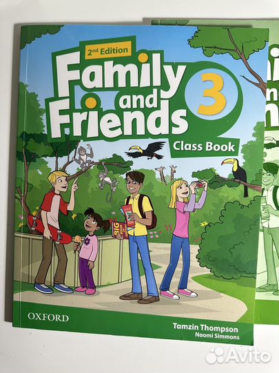 Учебник английского Family and friends 3