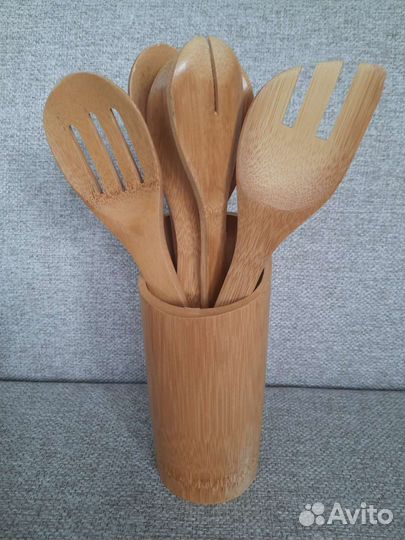 Кухонные принадлежности утварь бамбук