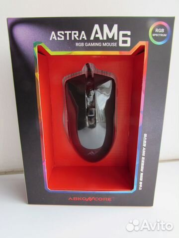 Игровая мышь Abkoncore astra AM6, новая