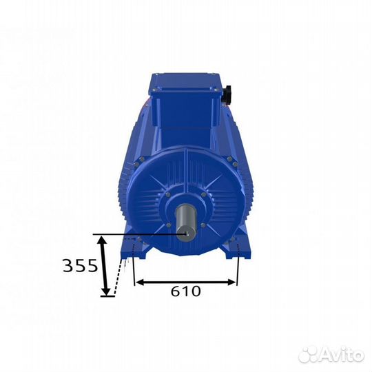 Электродвигатель аир 355S6 (160кВт/1000об.мин)