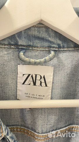 Джинсовая куртка zara