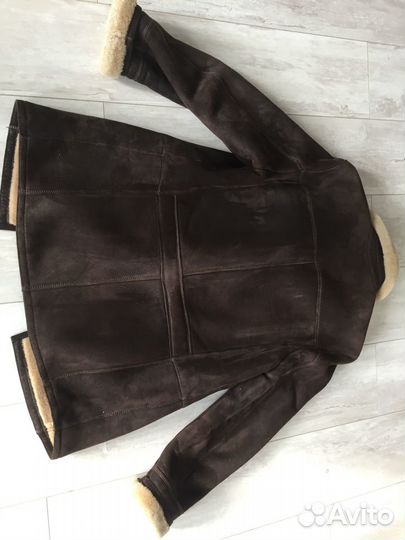 Дубленка натуральная мужская 48 50 размер