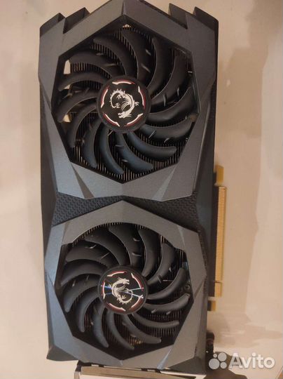 Видеокарта MSI 1660 6GB на гарантии