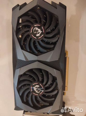 Видеокарта MSI 1660 6GB на гарантии