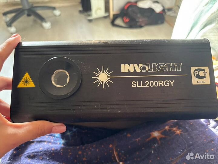 Лазерный эффект involight SLL200RGY