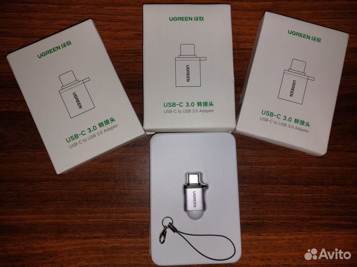 Переходник адаптер ugreen Type C к USB 3,0 новый