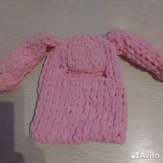 Балаклава вязаная вручную