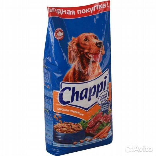 Сухой корм для собак Chappi/Pedigree