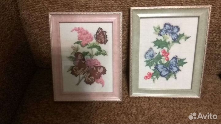 Картина вышитая крестом