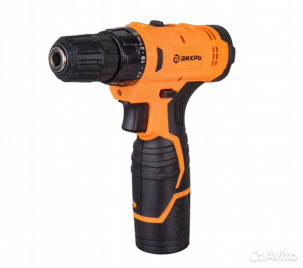 Дрель-шуруповерт вихрь да-12Л-2К
