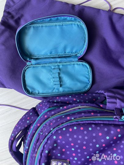 Kite школьный рюкзак, пенал и мешок для обуви