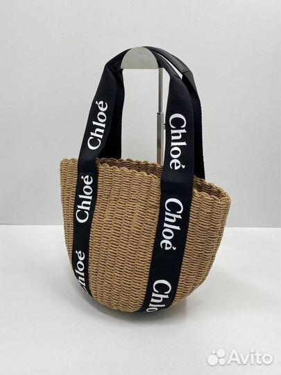 Сумка пляжная плетеная chloe