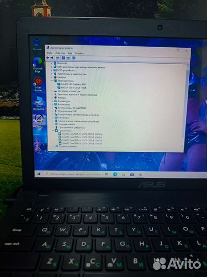 Очень мощный игровой ноутбук Asus