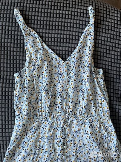 Платье летнее голубое