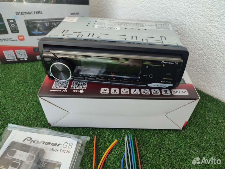 Магнитола с блютузом съёмная панель