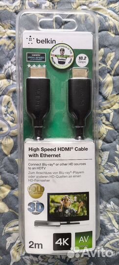 Кабель Belkin High Speed hdmi