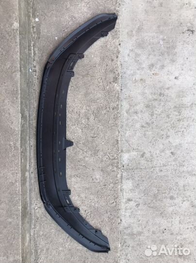 Спойлер переднего бампера vw polo 10-14