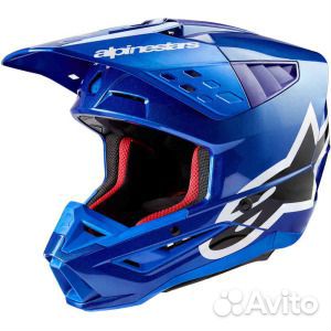 Шлем для мотокросса S-M5 Corp 2024 Alpinestars, си
