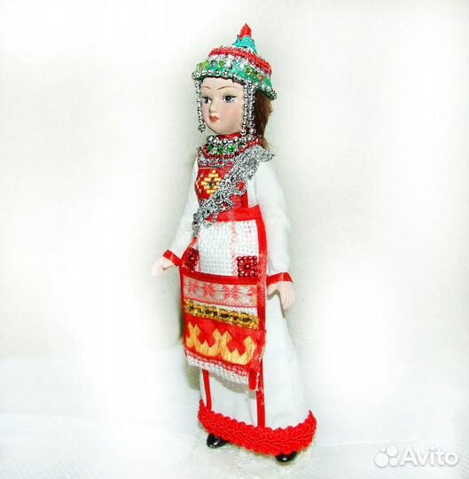 Чувашки - куклы в национальных костюмах