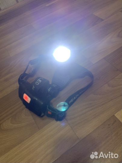Налобный фонарь аккумуляторный