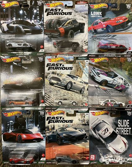 Hot Wheels Premium Car Culture 1:64 Запак
