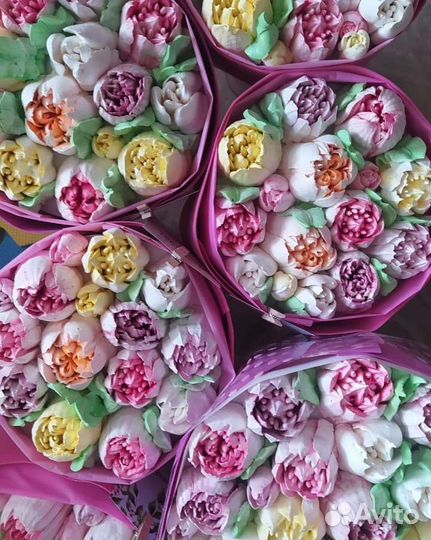 Зефирные букеты Торты