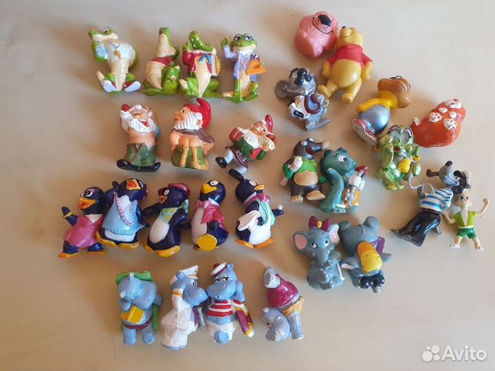 Игрушки из киндера серии раритет