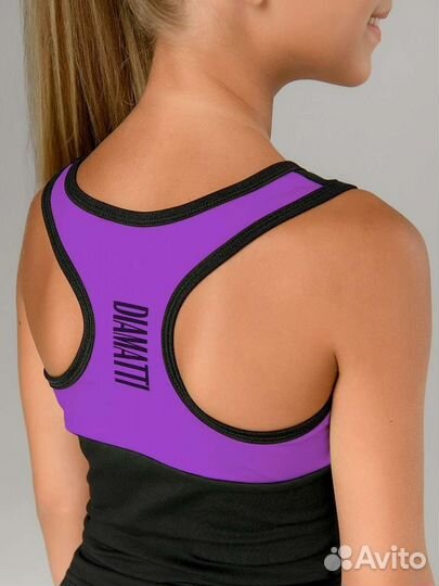 Шорты и майка Diamatti спортивные для гимнастики