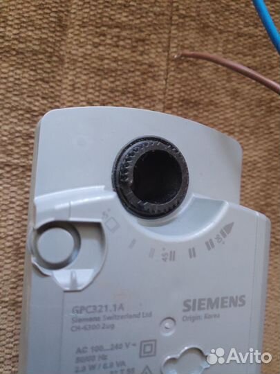 Привод siemens GRC321.1A С возрастной пружиной